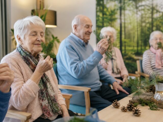 Indoor Waldbaden für Senioren